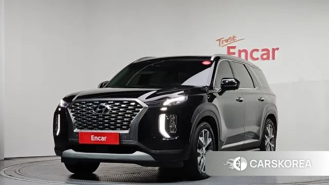 Hyundai Palisade 2022 Черный из Кореи