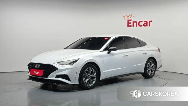 Hyundai Sonata (DN8) 2022 Белый из Кореи