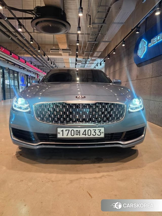 Kia More K9 2019 Небесно-голубой из Кореи