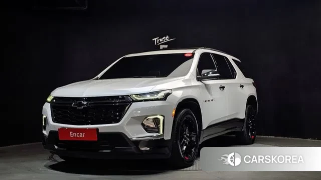 Chevrolet (GM Daewoo) Traverse 2023 Белый из Кореи