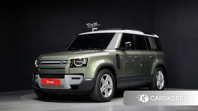 Land Rover Defender (L663) 2020 Темно-зеленый из Кореи