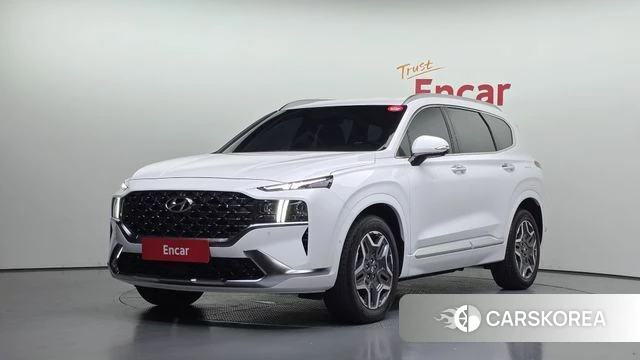 Hyundai The New Santa Fe 2021 Белый из Кореи
