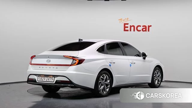 Hyundai Sonata (DN8) 2022 Белый из Кореи