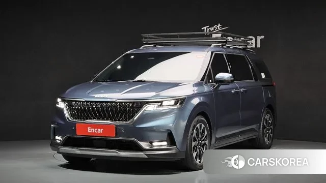 Kia Carnival 4th generation 2023 Синий из Кореи
