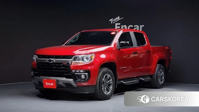 Chevrolet (GM Daewoo) Real New Colorado 2022 Красный из Кореи