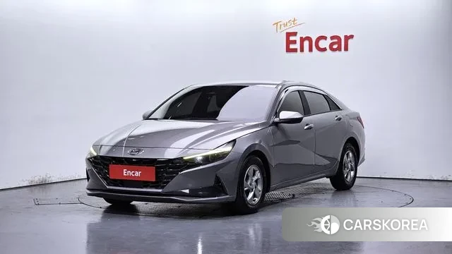 Hyundai Avante (CN7) 2020 Серебристо-серый из Кореи