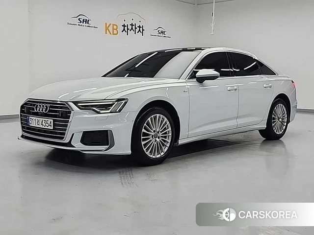Audi A6 (C8) 2021 Белый из Кореи