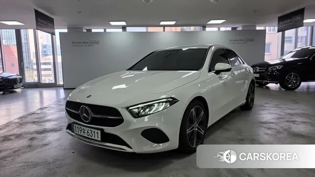 Mercedes-Benz A-Class W177 2024 Белый из Кореи