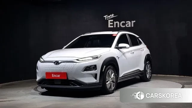 Hyundai Kona Electric 2020 Белый из Кореи