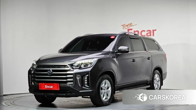 Ssangyong The New Rexton Sport 2021 Серый из Кореи