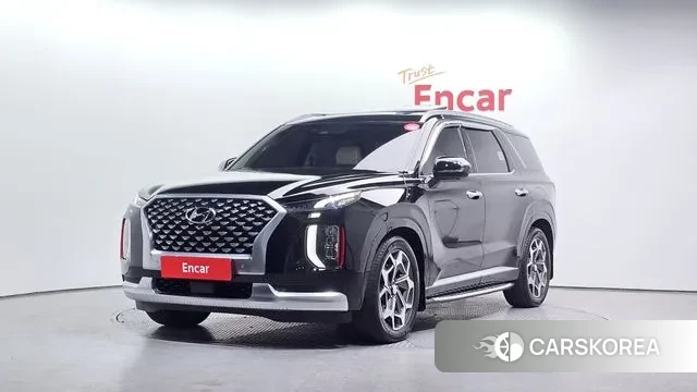 Hyundai Palisade 2021 Черный из Кореи