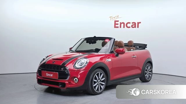 Mini Cooper S Convertible 2021 Красный из Кореи