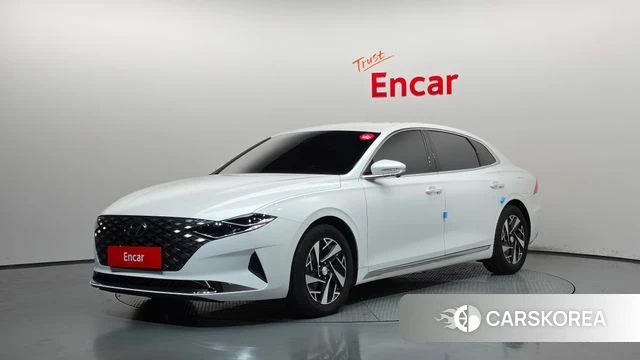 Hyundai The New Grandeur IG Hybrid 2021 Белый из Кореи