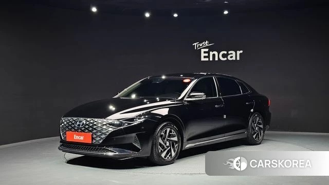 Hyundai The New Grandeur IG Hybrid 2022 Черный из Кореи