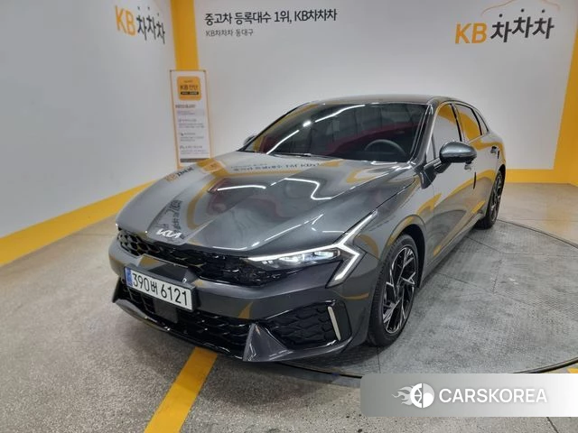 Kia The New K5 3rd generation 2024 Серый из Кореи
