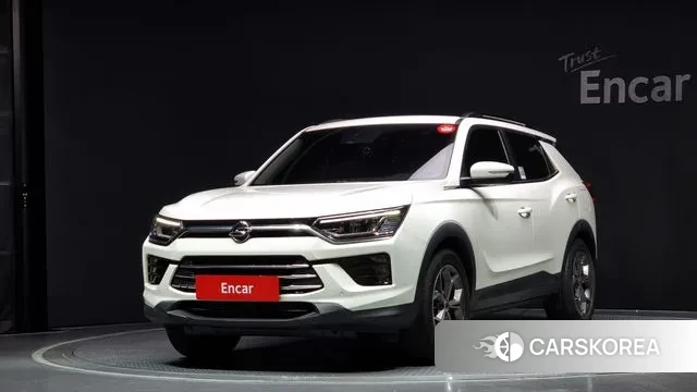 Ssangyong Beautiful Korando 2019 Белый из Кореи