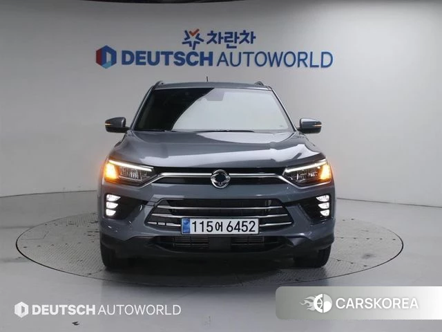 Ssangyong Beautiful Korando 2023 Серый из Кореи