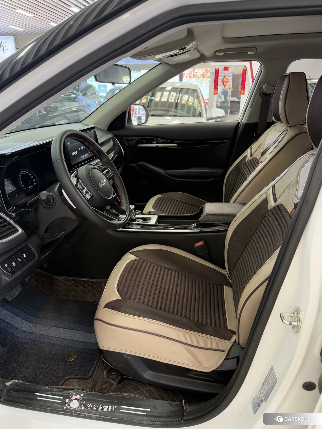 Kia KX3 2021 Белый из Китая