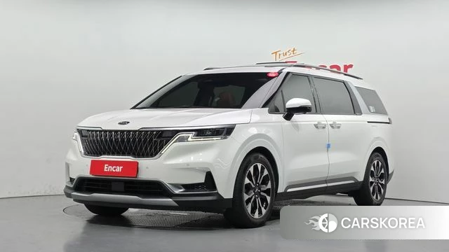 Kia Carnival 4th generation 2021 Белый из Кореи