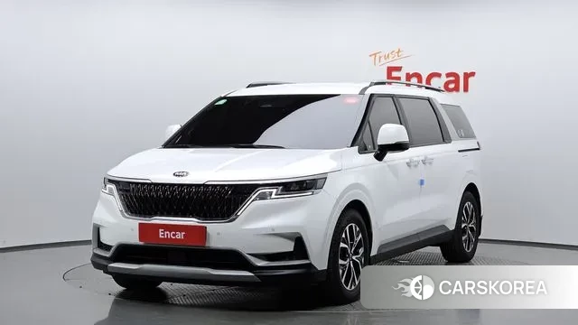 Kia Carnival 4th generation 2021 Белый из Кореи