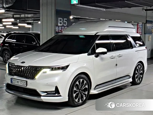 Kia Carnival 4th generation 2021 Белый из Кореи