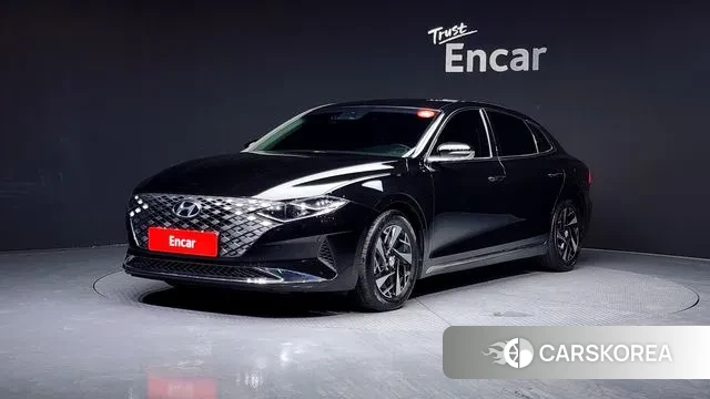 Hyundai The New Grandeur IG Hybrid 2022 Черный из Кореи