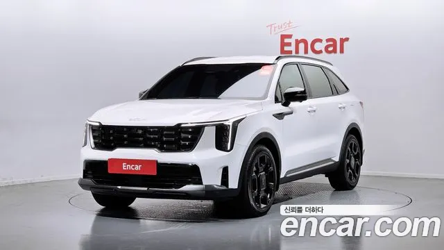 Kia The New Sorento 4th Generation 2024 Белый из Кореи