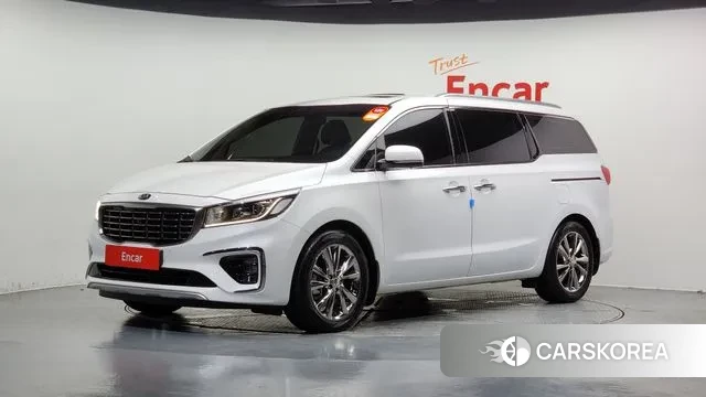Kia The New Carnival 2019 Белый из Кореи
