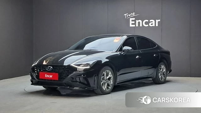 Hyundai Sonata (DN8) 2021 Черный из Кореи