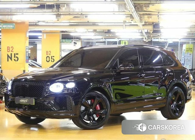Bentley Bentayga 2025 Черный из Кореи