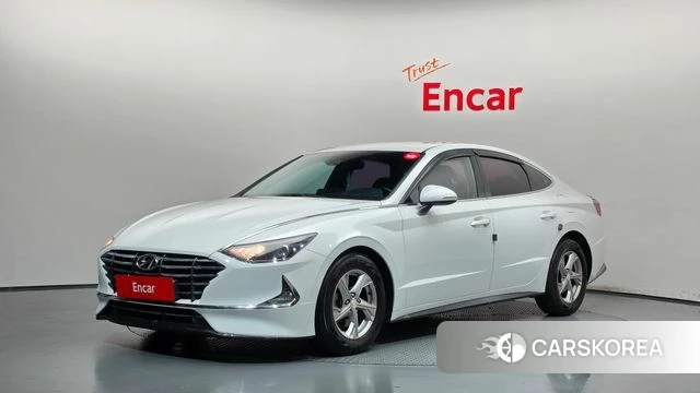 Hyundai Sonata (DN8) 2019 Белый из Кореи