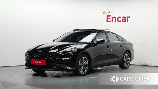 Kia K8 Hybrid 2022 Серый из Кореи