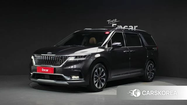 Kia Carnival 4th generation 2020 Серый из Кореи