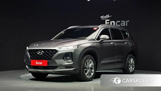Hyundai Santa Fe TM 2018 Серый из Кореи