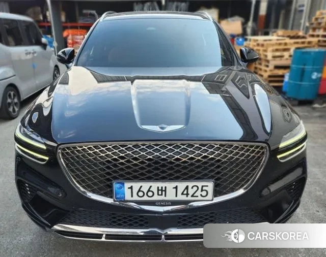 Genesis GV70 2021 Черный из Кореи