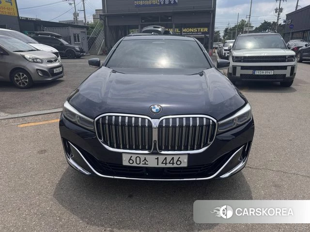 BMW 7 Series (G11) 2019 Синий из Кореи