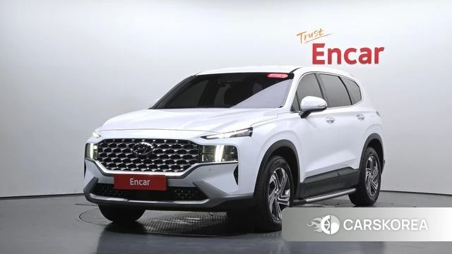 Hyundai The New Santa Fe 2021 Белый из Кореи