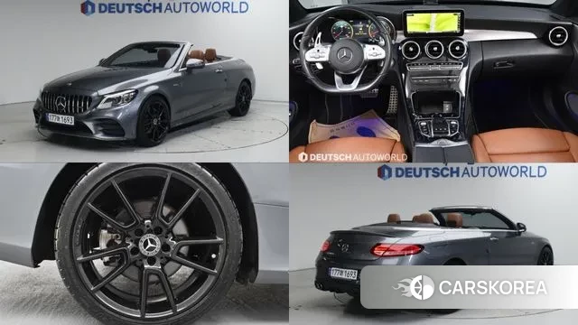 Mercedes-Benz C-Class W205 2020 Серый из Кореи