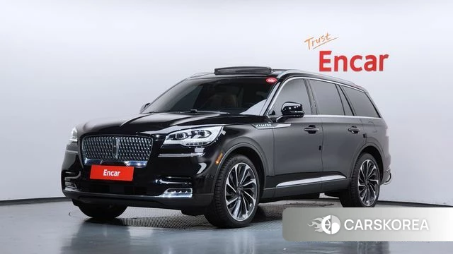 Lincoln Aviator 2nd generation 2021 Черный из Кореи