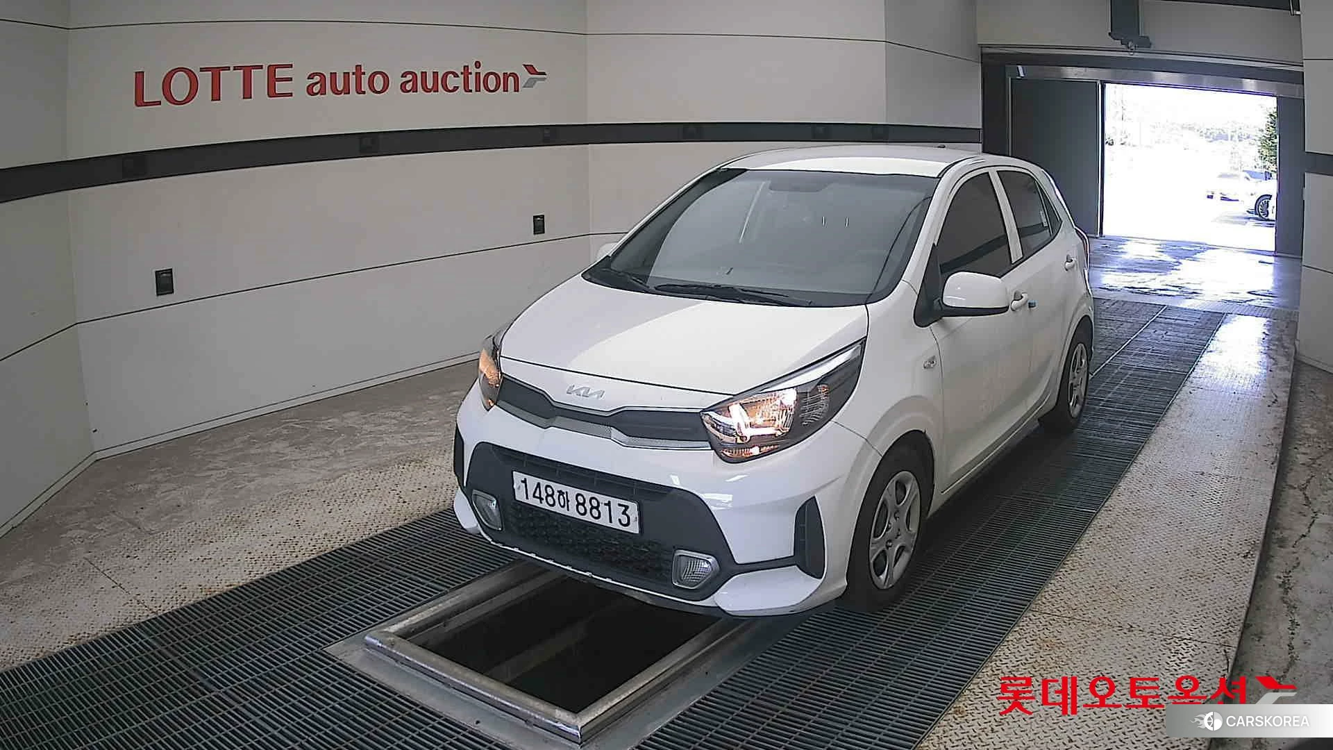 Kia Morning 2022 Clear White из Кореи