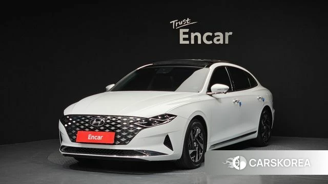 Hyundai The New Grandeur IG Hybrid 2020 Белый из Кореи