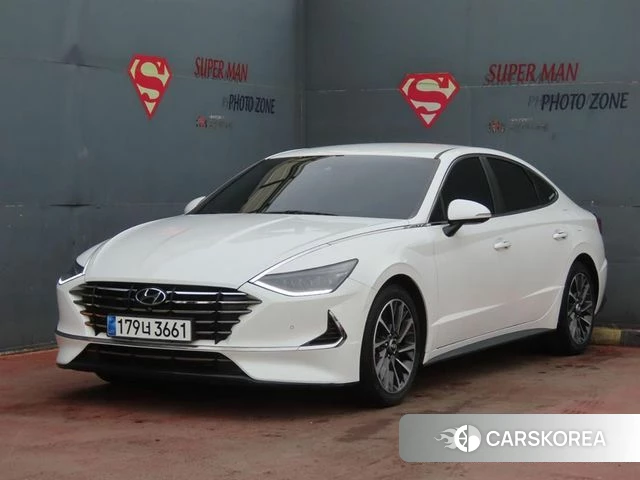 Hyundai Sonata (DN8) 2019 Белый из Кореи