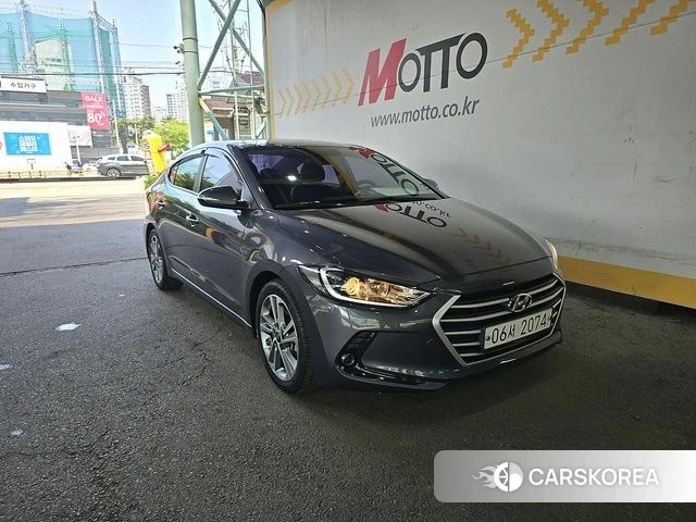 Hyundai Avante AD 2018 Серый из Кореи