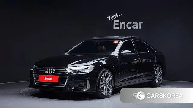 Audi A6 (C8) 2022 Черный из Кореи