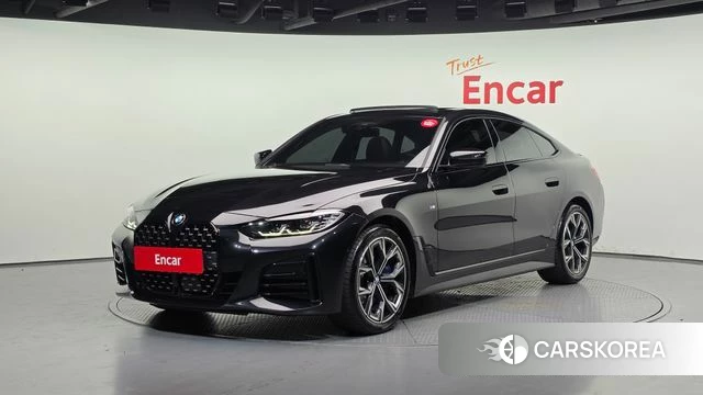 BMW 4 Series (G22) 2024 Черный из Кореи
