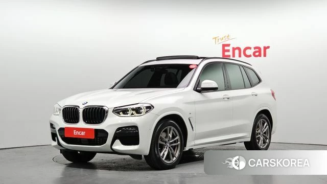 BMW X3 (G01) 2021 Белый из Кореи