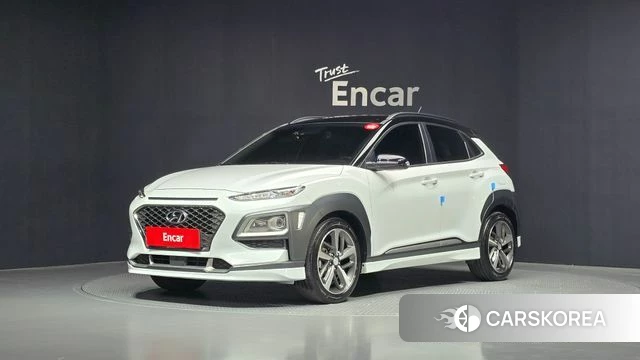 Hyundai Kona 2018 Белый из Кореи