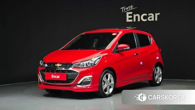 Chevrolet (GM Daewoo) The New Spark 2018 Красный из Кореи