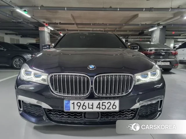 BMW 7 Series (G11) 2018 Синий из Кореи