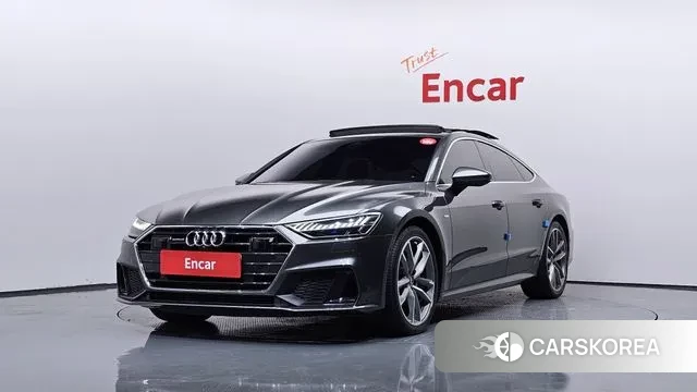 Audi A7 (4K) 2020 Серый из Кореи